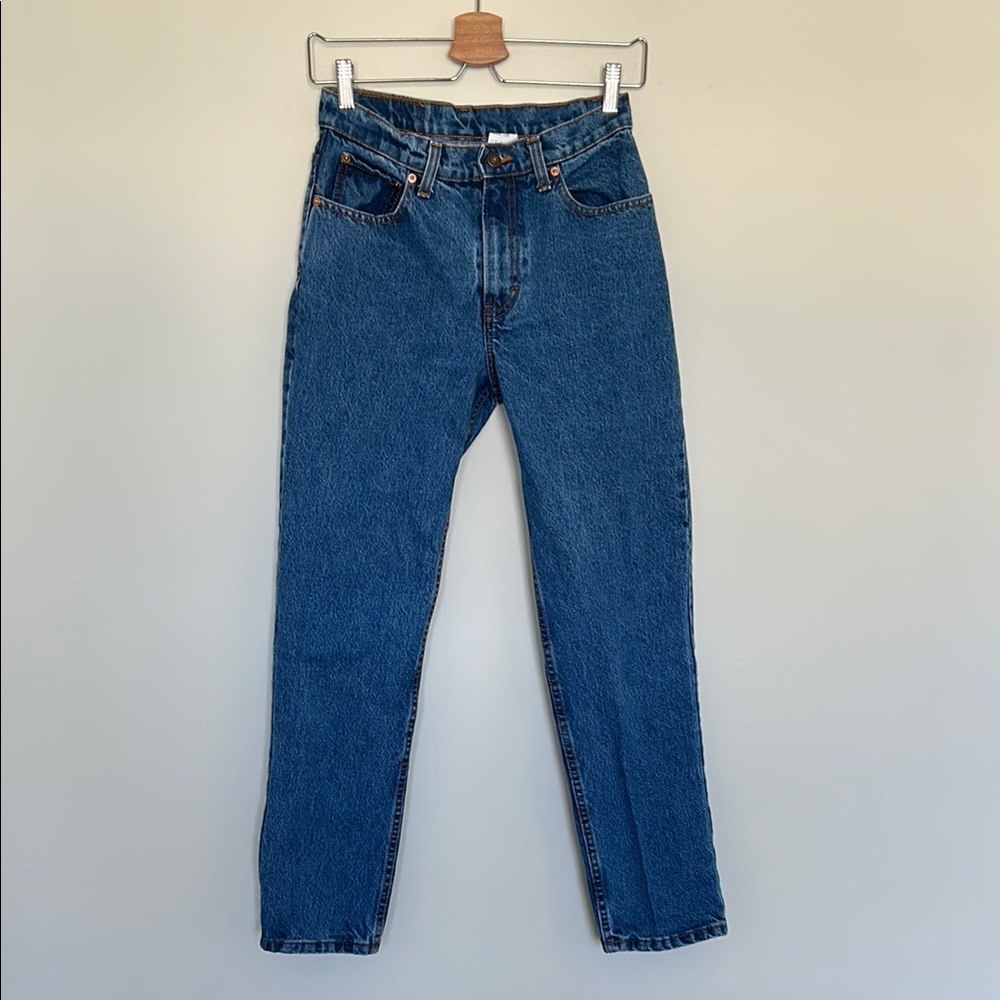 Jordache Medium Wash Straight Leg Jeans Size 7/8‎